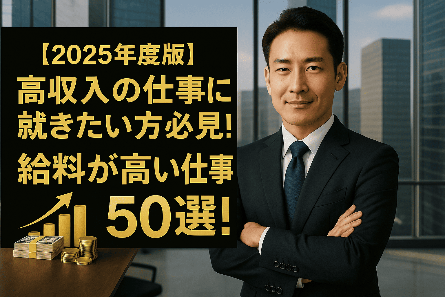 【2025年度版】高収入の仕事に就きたい方必見!給料が高い仕事50選! | ビジ研!通信